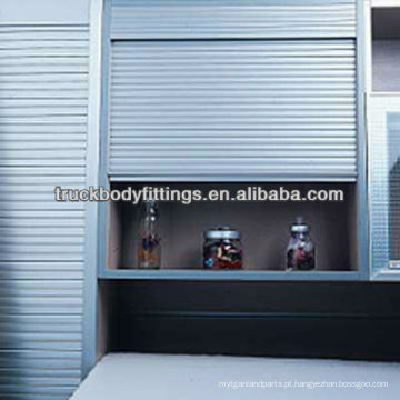 CN plástico / alumínio gabinete enrolar porta porta do obturador-No.104000-2